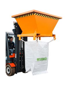 Mit dem Bef&uuml;lltrichter f&uuml;r Gabelzinken bef&uuml;llen Sie effizient Big Bags.
