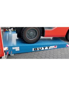 Durch die Container-&Uuml;berladebr&uuml;cke haben Sie eine gro&szlig;artige M&ouml;glichkeit, um mit Ihren Fahrzeugen Container zu be- und entladen.