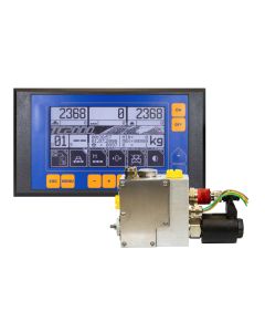 Das hydraulische Wiegesystem f&uuml;r Gabelstapler wiegt Ihre Lasten bis zu 50 Tonnen.