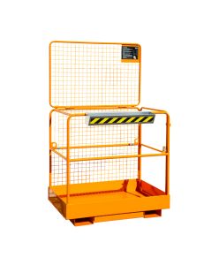 Der Sicherheitskorb zur Queraufnahme eignet sich perfekt f&uuml;r Arbeiten, f&uuml;r die vier H&auml;nde vonn&ouml;ten sind.