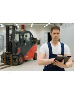 Jährliche UVV-Prüfung für Gabelstapler nach gesetzlicher Vorschrift.