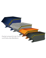 Deckel für Eichinger Kippbehälter, 1.000 Liter