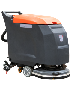 Die Scheuersaugmaschine ist in zwei Größen erhältlich.