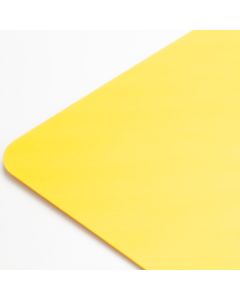 Detailansicht der robusten PVC-Oberfl&auml;che einer Stellplatzmarkierung von 1A-Tapes in Gelb