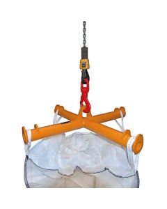 Die Big Bag-Traverse von Bauer Südlohn bietet Ihnen eine sichere und robuste Aufnahmemöglichkeit für hängende Lasten.