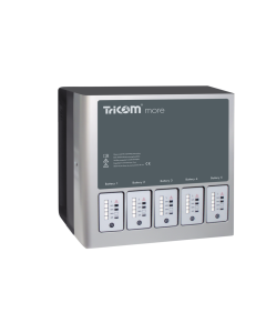 Zubehör: TriCOM more für die Ladung mehrerer Batterien an einem Ladegerät