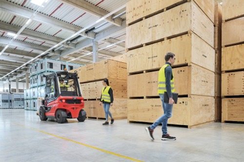 Linde Reverse Assist Kamera Sicfherheitskamera Gabelstapler